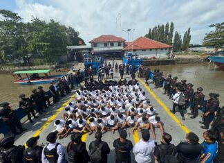 Pindahkan 82 Warga Binaan High Risk ke Nusakambangan, Harapkan Perilaku Berubah Lebih Baik