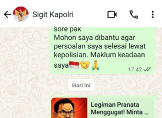 Legiman: “Kapolri Arahkan Saya Hubungi Kadiv Propam Tapi Nyatanya Mendam”