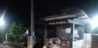 Patroli Malam Koramil Cepogo Perkuat Keamanan Wilayah