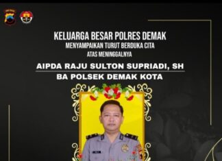 Belasungkawa Atas Wafatnya Aipda Raju Sultan