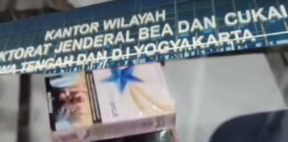 Banyak Pelanggaran Pita Cukai Rokok di Jawa Tengah