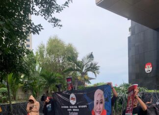 Aliansi Mahasiswa Maluku Utara Anti Korupsi Jakarta Desak KPK Tetapkan EG Sebagai Tersangka Dugaan TPPU Rp 8 Miliar