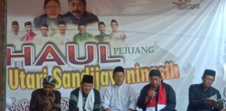 H.Hasan Basri Hadiri Haul Nyimas Utari Sandijayaningsih di Tapos