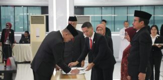 Lantik 804 Pejabat, Menteri Nusron: Pelantikan Berkala Cerminkan Organisasi Sehat