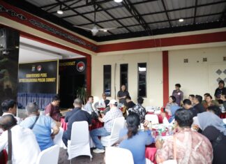 Silaturahmi Ditresnarkoba, Humas dan Wartawan Makan Bersama