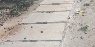 Pekerjaan Drainase Pada Dinas Disrumkim, Hasilnya Mengecewakan