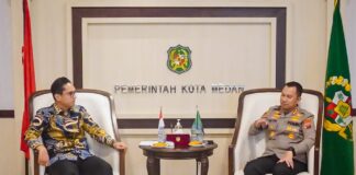 Wali Kota Medan dan Kapolrestabes Bersinergi Atasi Permasalahan Kota