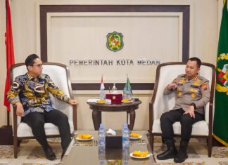 Wali Kota Medan dan Kapolrestabes Bersinergi Atasi Permasalahan Kota