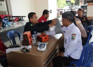 Momentum HUT Humas Polri ke-74, Polres Demak Tunjukkan Kepedulian Lewat Donor Darah