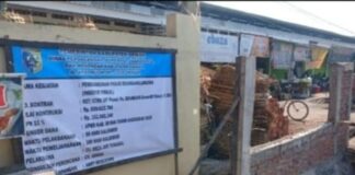 Diduga Sarat Dengan Mark Up, Pembangunan Pasar Brambang Lanjutan Jadi Sorotan Publik