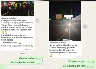 Wakil Ketua Komisi III DPRK Banda Aceh Gerak Cepat Menindaklanjuti Keluhan Warga dan DLHK3 Untuk Perbaikan Lampu Jalan