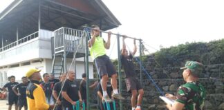 Jaga Kebugaran dan Profesionalisme, Prajurit Kodim 0724/Boyolali Jalani Tes Garjas Semester II