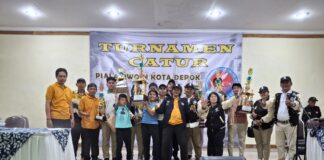 PWOIN Kota Depok Sukses Gelar’ Turnamen Catur Perseorangan