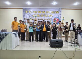 PWOIN Kota Depok Sukses Gelar’ Turnamen Catur Perseorangan