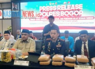 Keberhasilan Polres Bogor Ungkap Peredaran Narkoba