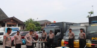 Cegah Dampak Bencana, Polres Demak Lakukan Pengecekan Peralatan SAR dan Personel