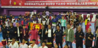Pembukaan Senkaido Open International Karate Championship Series VII Piala Kemenpora RI berlangsung Sukses dan Meriah, Ajang Kompetisi lahirkan Generasi Juara
