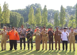 Apel Kesiapsiagaan Bencana, Polres Demak dan Forkopimda Teguhkan Komitmen Hadapi Musim Hujan