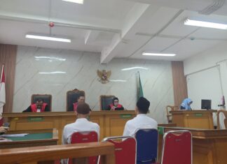 JPU Kejari Depok Bacakan Surat Dakwaan Terhadap Dua Terdakwa Dugaan Korupsi Bank Plat Merah