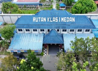 Aktivitas Rutan Medan Normal Setelah Banjir, Layanan Kunjungan Ditunda Sementara