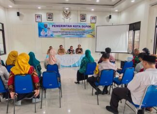 Kelurahan Sukamaju Baru Adakan Evaluasi Penyelenggaraan Kelurahan Sehat