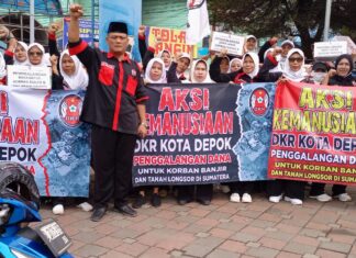 DKR Kota Depok Galang Aksi Solidaritas Untuk Korban Banjir dan Tanah Longsor Sumatera