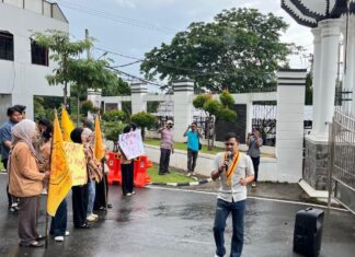 Diduga Korupsi, PERMAHI Lampung Tuntut Pencopotan Kadis PUPR Dan Kadis BMBK