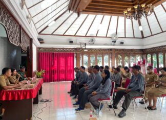 Serma Aris, Guna menunjang tantangan kedepan, Kelurahan Kratonan gelar Tes Uji kemampuan linmas