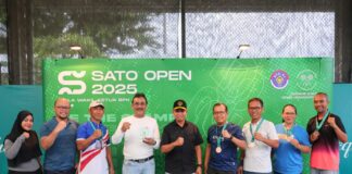 Kementerian ATR/BPN Raih Juara III Bersama Turnamen Tenis Antar-instansi SATO Open 2025 Piala Wakil Ketua BPK