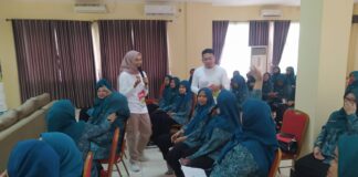 Balai POM Bogor adakan Sosialisasi Pencegahan Stunting dan Keamanan pangan di kec Pancoran Mas Depok