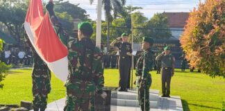 Kodim Sragen Gelar Upacara 17-an untuk Tingkatkan Jiwa Nasionalisme