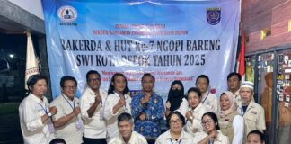 Rakerda SWI kota Depok tahun 2025: Membangun Integritas Profesi Wartawan dan Penguatan Soliditas Peningkatan Kinerja Organisasi