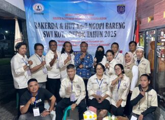 Rakerda SWI kota Depok tahun 2025: Membangun Integritas Profesi Wartawan dan Penguatan Soliditas Peningkatan Kinerja Organisasi