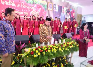 Buka Ibadah dan Perayaan Natal 2025 Kementerian ATR/BPN, Nusron: Jadikan Esensi Agama Sebagai Spirit Bekerja