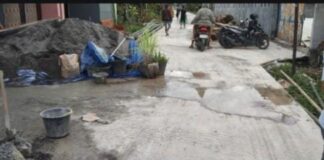 Desa Karangawen Beri Klarifikasi Soal Betonisasi, Pamong desa: Proyek Baru Umur 3 Hari