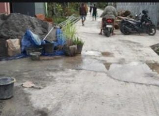 Desa Karangawen Beri Klarifikasi Soal Betonisasi, Pamong desa: Proyek Baru Umur 3 Hari