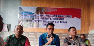 Peningkatan Kapasitas Perangkat Desa dan BPD Desa Kebonbatur Kecamatan mranggen kabupaten Demak