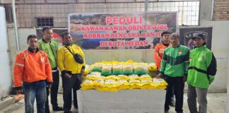 Bantuan Ojol Sumut Diharapkan Meringankan Beban Korban Bencana