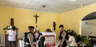 Antisipasi Gangguan Kamtibmas, Polres Demak Lakukan Sterilisasi Gereja