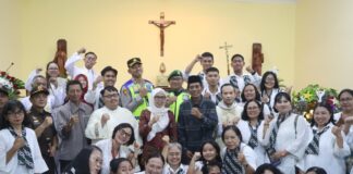 Jaga Kerukunan, Forkopimda Demak Tinjau Gereja dan Berbagi Kebahagiaan Saat Natal