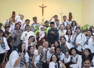 Jaga Kerukunan, Forkopimda Demak Tinjau Gereja dan Berbagi Kebahagiaan Saat Natal