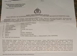 Laporan Robin Mengendap 9 bulan, Polsek Pancur Batu terkesan Tak Mampu menangkap Pelaku Kejahatan