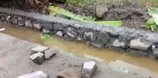 Proyek Talud di Desa Tegalarum Tanpa Identitas Di angap Siluman Sumber Dana dan Tujuan Belum Jelas