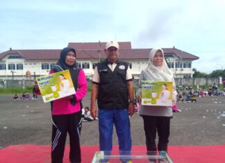 SWI OKI Rayakan HUT Ke-4 dengan Senam Sehat, Tegaskan Komitmen Integritas Jurnalis