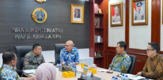 Terima Kunjungan Wamenlu, Wamen Ossy Bicarakan Hak Atas Tanah WNA dan Diaspora