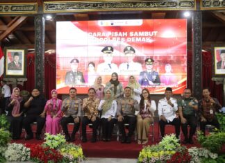 Serah Terima Kepemimpinan Kapolres, Pemkab Demak Tegaskan Penguatan Sinergi