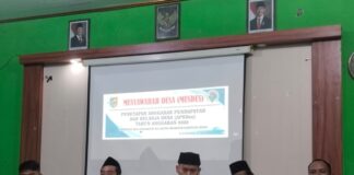 Kepala Desa Muhamad Abdullah Fatoni Sahkan APBDes Tahun Anggaran 2026, Pemerintah Desa Kebonbatur Kecamatan Mranggen Kabupaten Demak