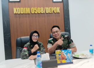 Dandim 0508 Terima Audiensi DPC Hipakad Depok, “Harus Menjadi Contoh Ormas Yang Baik”