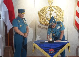 Aspers Kasal Tinjau Langsung Proses Penerimaan Prajurit TNI AL di Batam