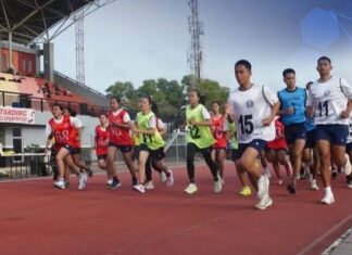 Panda Kodaeral IV Batam Gelar Tes Samapta Calon Prajurit TNI AL